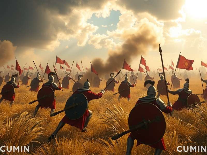 Cumin Dominion War intense battle scene